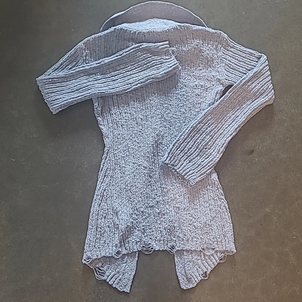 NWT URBAN REVIVO SKATER SKINNY KNITTED CARDIGAN - Picture 9 of 9